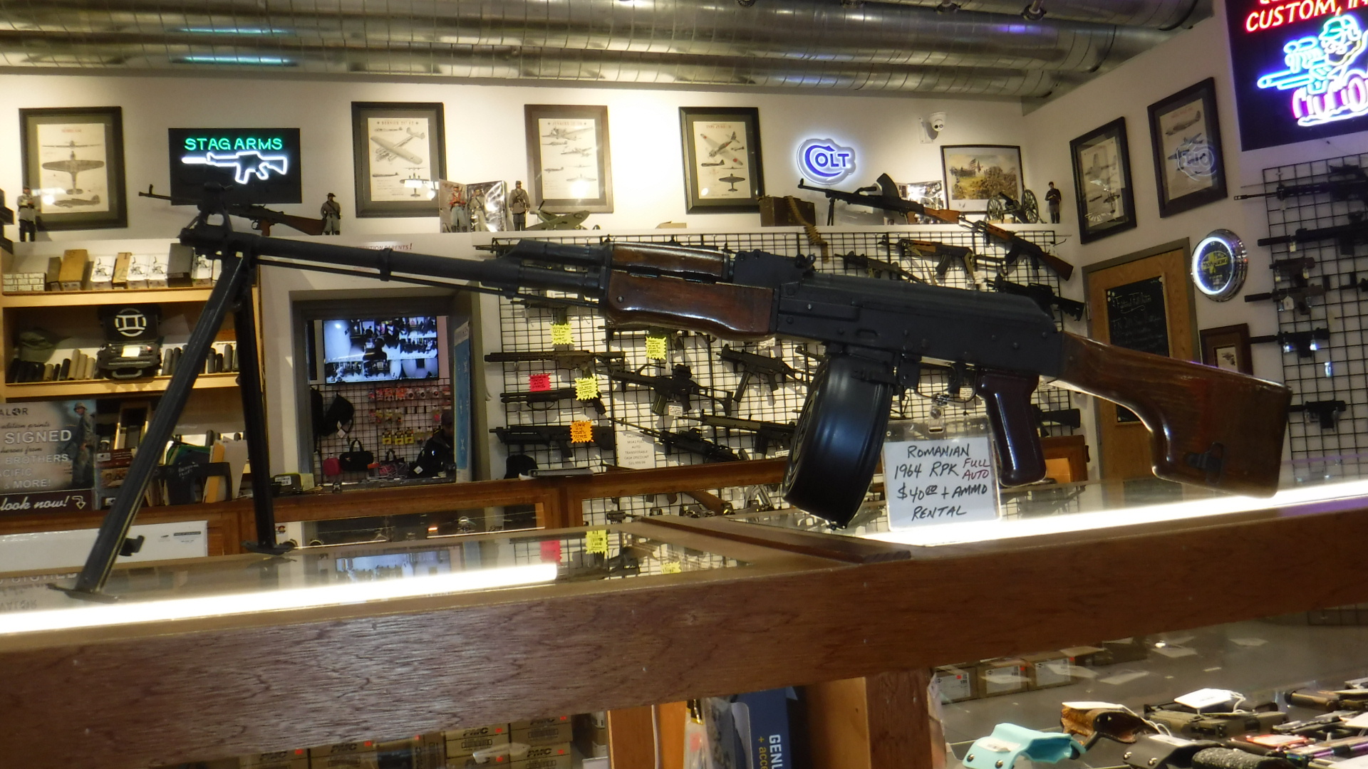 Machine Gun Rentals Shooting Range - 5280 Armory